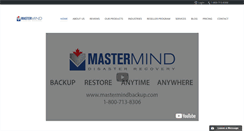 Desktop Screenshot of mastermindbackup.com
